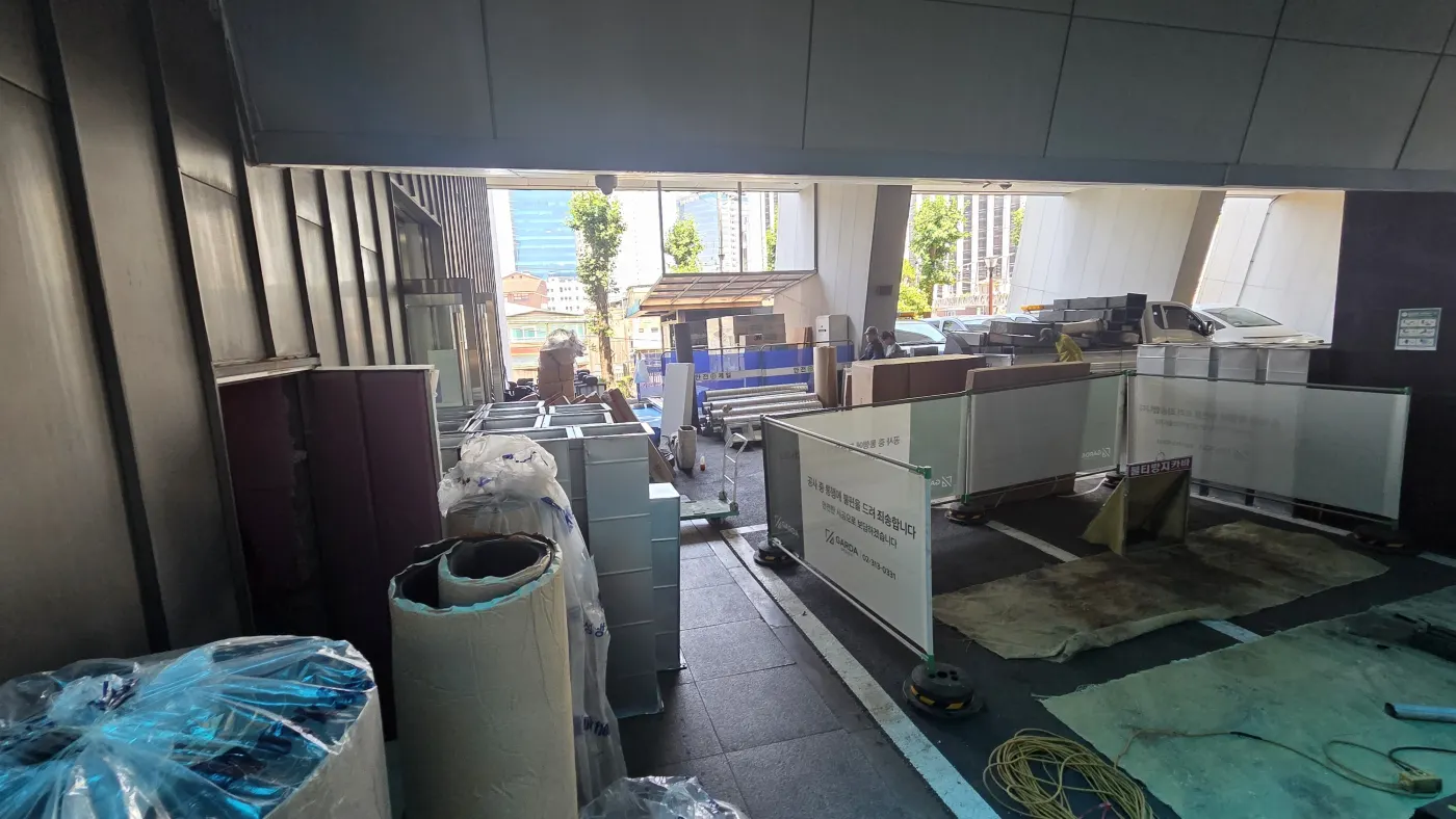 송도 환기팬교체 작업 사진 6