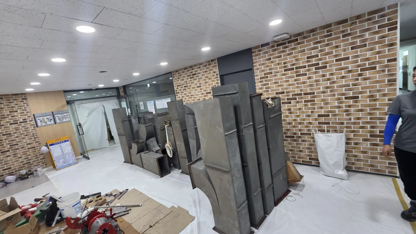 송도 환기팬교체 작업 사진 7