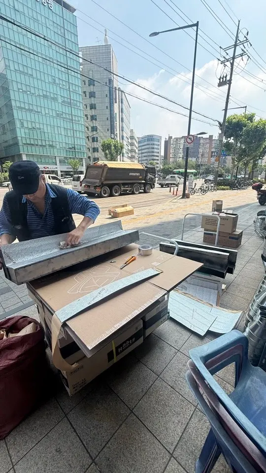 해운대 환기팬교체 작업 사진 6