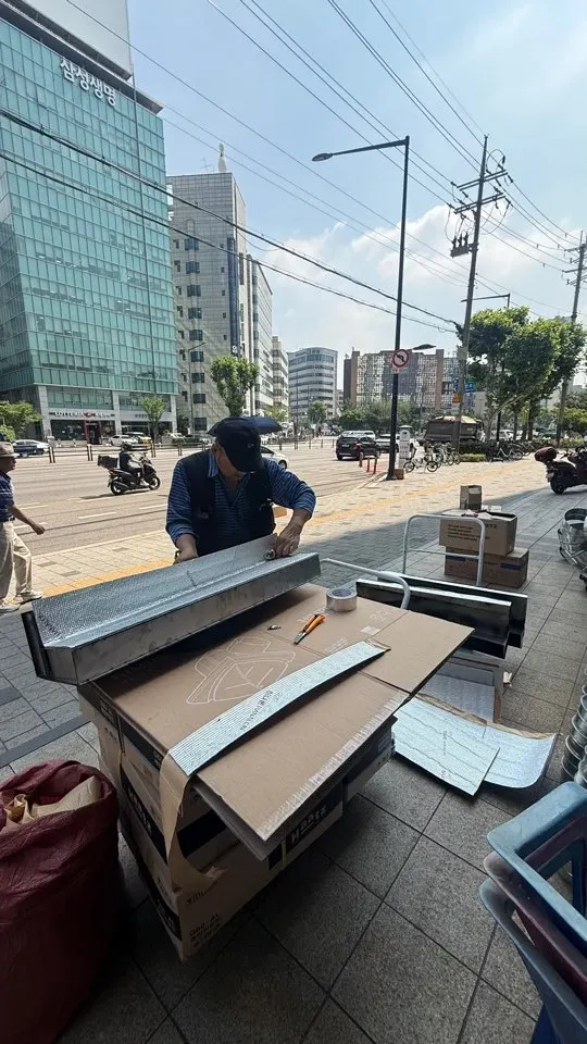 동천동 환기팬교체 작업 사진 6