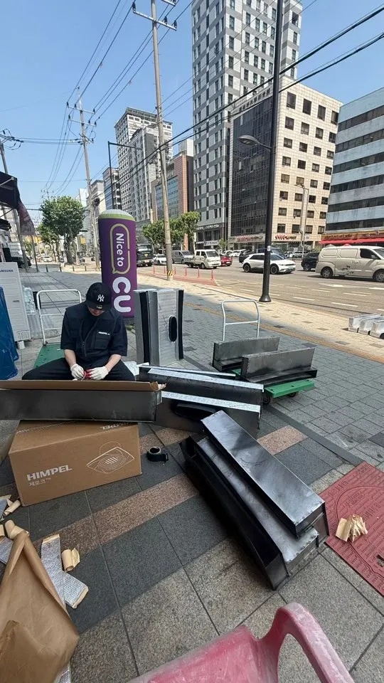 대구 환기팬교체 작업 사진 5